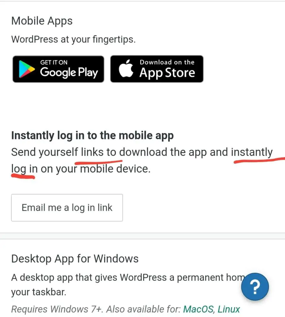 Wordpress App For Self Hosted Wordpress Site