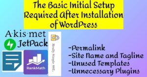 Thumbnail For - Initial Setup Required After Installation Of Wordpress
