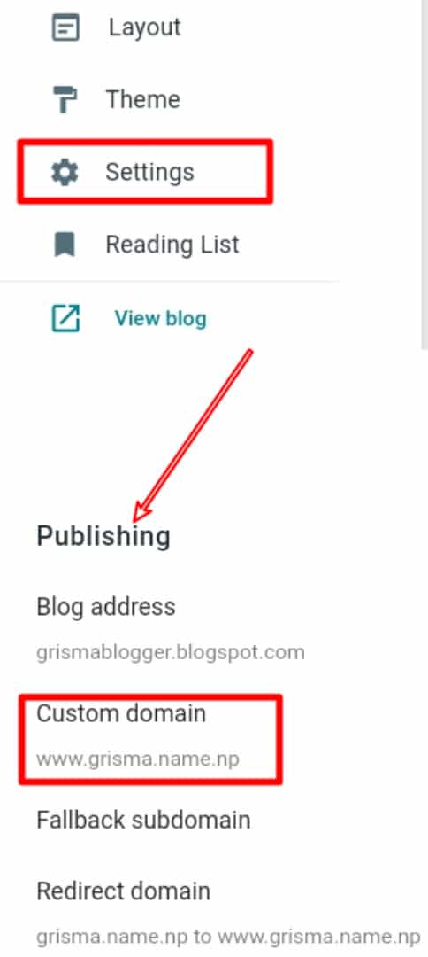 How to Host/Connect .com.np Domain With Blogger Easily ? (2021) 6 IMG 20210619 084606