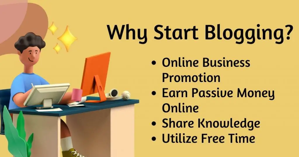 Why Start A Blog Reasons In Bullet Point